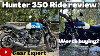 Royal Enfield Hunter 350 Ride Review || Hunter 350 Ride Impressions #hunter350royalenfield