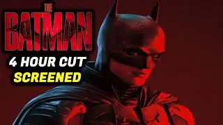 THE BATMAN FOUR HOUR Cut Test Screened & Robert Pattinson Reveals His Mindset Behind No Killing Rule