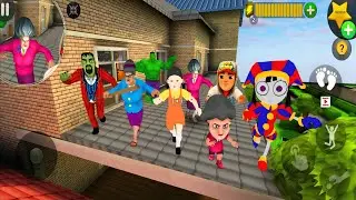 I&rsquo;m Trapped on the Roof with Miss T Army! 😱 | Scary Teacher 3D