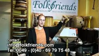 Wie spielt man singende Säge? Tutorial mit Jonni von Frölich Geschray