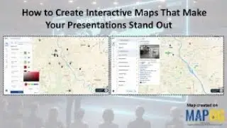 Turn Your Data Into Interactive Presentation Maps #trending #viral #map #tech #maps #yt #youtube