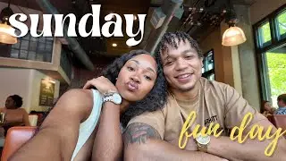 vlog : my man took me on a date ♡ climbing stone mountain, dinner , ice cream , sinners movie