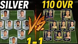 Can a Silver Squad Beat 110 OVR Meta Team in FC Mobile? You Won&rsquo;t Believe This! 😱🔥