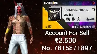 ✓ FREE FIRE ACCOUNT FOR SALL ACCOUNT ✅ TRUSTED ID SELLER IN TELUGU💯 BEST ID LOW PRICE