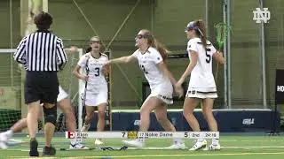 @NDWomensLax | Highlights vs Elon (2018)