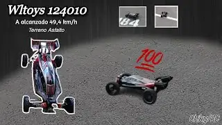PRUEBA DE VELOCIDAD Wltoys 124010 👍 Chiky/Rc