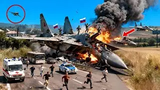 Today! A Su-57 pilot made a fatal error over Ukraine! Look what happened!