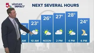 St. Louis forecast: Clouds slow to clear as snow moves away
