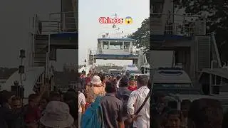Chinese in an  Indian boat jetty #shorts #shortvideos #viralreels #trendingshorts #travel #beach