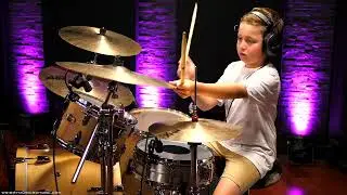 Wright Music School - Noah Walkley - Bruno Mars - 24K Magic - Drum Cover