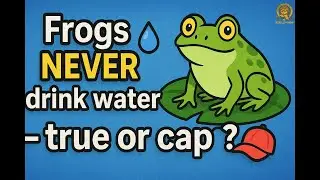 Лягушки НИКОГДА не пьют воду?! 🤯 Шокирующая правда об этом вирусном заявлении