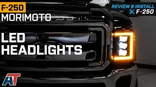 2011-2016 F-250 Super Duty Morimoto XB LED Headlights with White DRL Review & Install