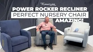 Power Rocker Recliner by Catnapper - The Perfect Nursery Chair!