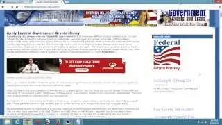 Apply For Federal Government Grants Money Online-Free Money Grants