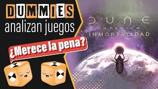 Dune Imperium 🐛🐛 Expansi&oacute;n INMORTALIDAD 🐛🐛 | RESE&Ntilde;A & TUTORIAL | Juego de Mesa |