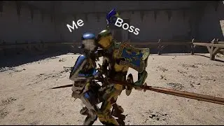 Halfsword Bosses Vs My fists