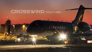 Night Planespotting | Zurich Airport 26.01.2022 #Nightspotting #Global6000 #Falcon7X