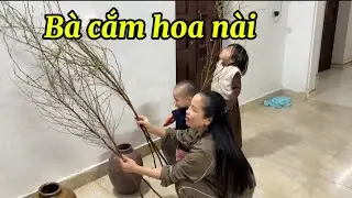 C&ocirc; Thơm Cắm Hoa Nh&agrave;i Đ&oacute;n Tết &hellip;!!