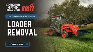 Remove Your Kioti Loader Fast | Tractor Tutorial