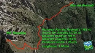 SENTIERI IN VALSASSINA: dai Pian dei Resinelli al Rifugio Rosalba per il sentiero delle Foppe