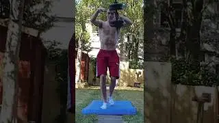 Kurzhantel Orbit Oblique Lunge - #calisthenics