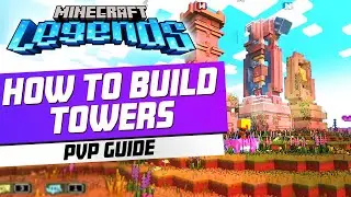 How to Build Towers (Stun/Frost/Blast) in Minecraft Legends PvP
