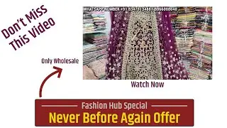 NEVER BEFORE AGAIN RATES OFFER AT FASHION HUB | Fashion Hub Offer Video | Fashion Hub Wholesale