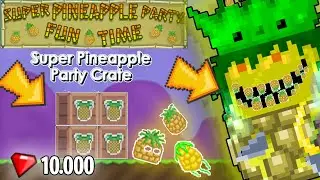 OPENING BUNCH OF PINEAPPLE🍍CRATES 2020 OMG - Growtopia