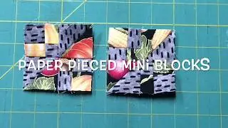 Paper Piece Patchwork with Moda Cupcake Mix Papers #3
