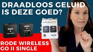 Rode Wireless Go II Single draadloze microfoon #Review