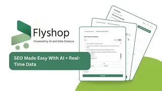 FlyShop | Generate AI SEO-Optimized Product Listing in Seconds