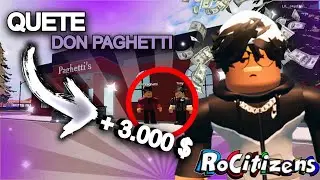 LA QU&Ecirc;TE DON PAGHETTI DE ROCITIZENS !!