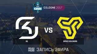 SK Gaming vs Space Soldiers - ESL One Cologne 2017 - de_cache [CrystalMay, sleepsomewhile]
