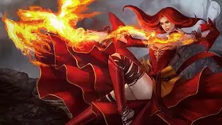 DOTA 2 Party Gameplay Stream - Lina POS5 Slow Burn Facet