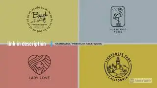 I will design 2 modern minimalist logo free vector files