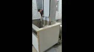 Tullker 596L Ultrasonic Cleaner with Agitation & Lift that Supports 350kgs