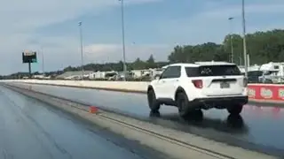 Explorer ST ZFG E50 tuned vs Explorer ST stock at 30th annual shootout in ecoboost bracket