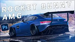 Mercedes AMG GT Virtual Tuning Photoshop