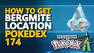 Bergmite Location Pokemon Legends Z-A Pokedex 174