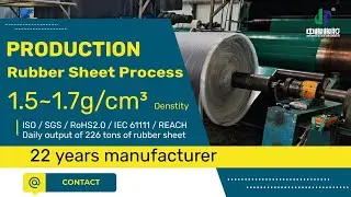 processing of rubber sheet making - rubber sheet manufacturer
