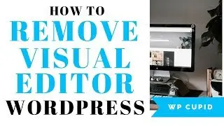 How To Remove Visual Editor Mode In WordPress | WordPress Visual Editor Tutorial