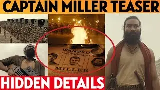 Captain Miller Teaser - Hidden details and breakdown | Happy Birthday Dhanush | Shivarajkumar