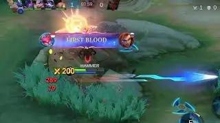 Gameplay Saber Explane mvp VS Hilda🔥☠️🥶