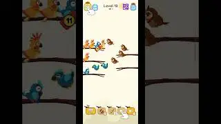 Bird Sort Color Game &ndash; Relaxing Puzzle Challenge 🧩✨ #BirdSort #ColorGame