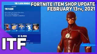 Fortnite Item Shop *NEW* THE FLASH BUNDLE! [February 13th, 2021] (Fortnite Battle Royale)