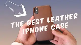 THE BEST LEATHER IPHONE X/XS CASE : NOMAD RUGGED TRI-FOLIO IPHONE X/XS CASE