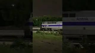 The last time Amtrak 184 would lead Amtrak 7 as a heritage unit.