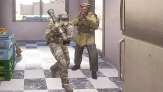 Pretty stupid boring bots at Harsh Doorstop - NPC Battle - Ai Battle