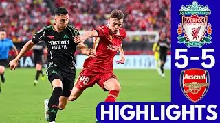 Liverpool vs Arsenal 2019 | 10 Goals + Penalty Shootout | Remastered Full Highlights 4K