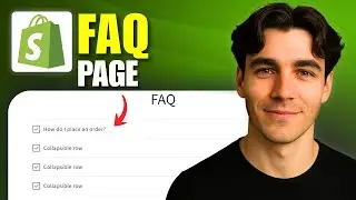 How to Create An FAQ Page On Shopify (Tutorial 2026)